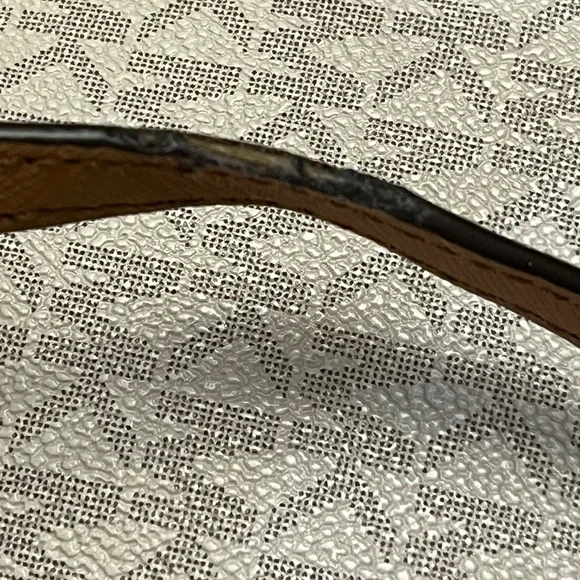 Michael Kors Tan and Cream Crossbody Bag - Picture 11 of 13